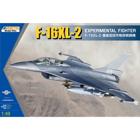 Maquette avion Combattant expérimental F-16XL-2 de General-Dynamics