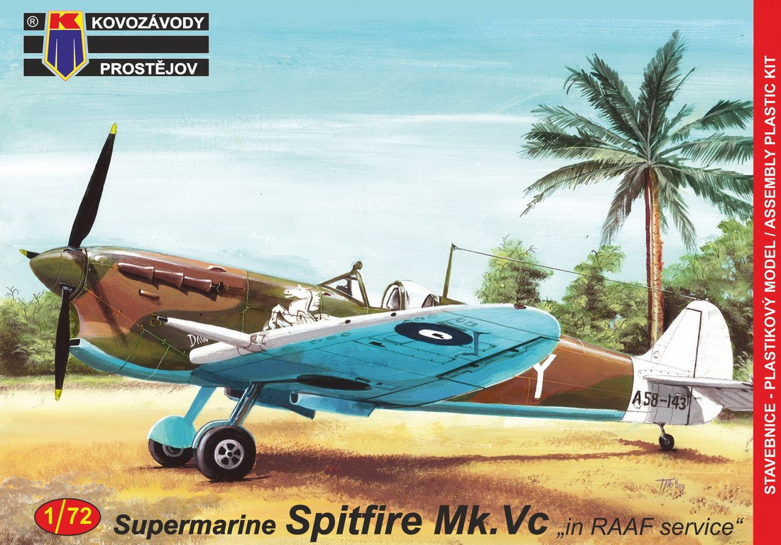 Maquette Kovozavody Prostejov Supermarine Spitfire Mk.VC Au service d