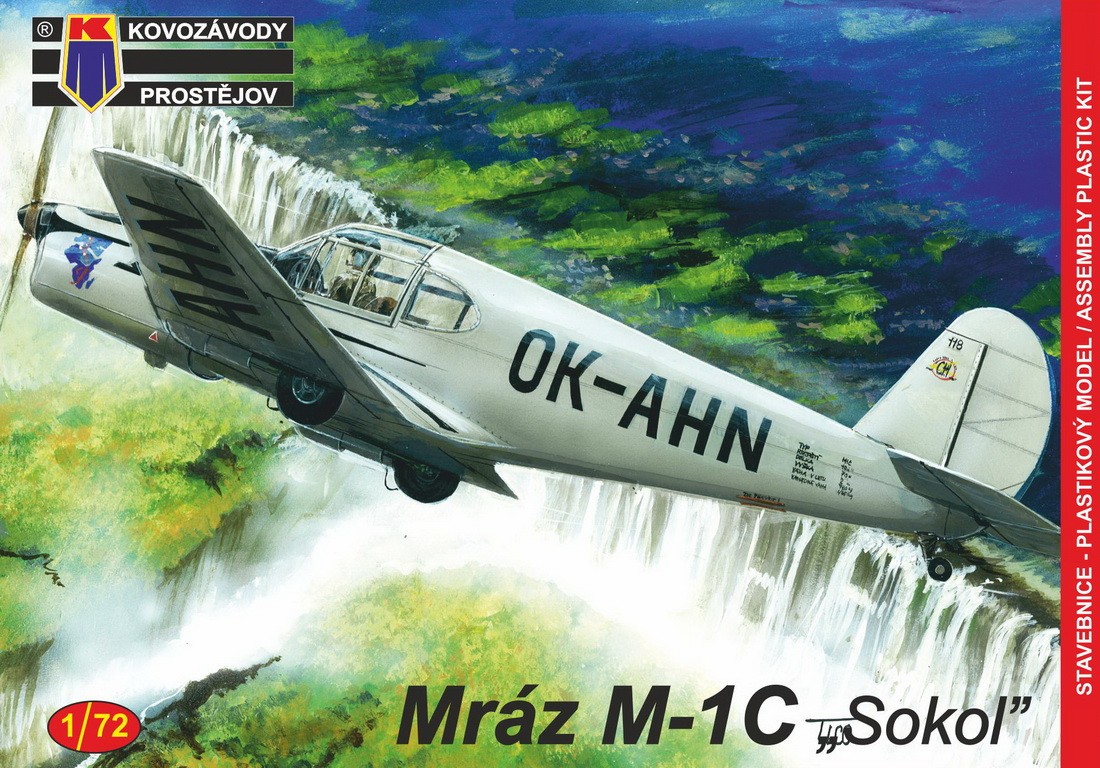 Maquette Kovozavody Prostejov Mraz M-1C Sokol / Falcon Avion de sport