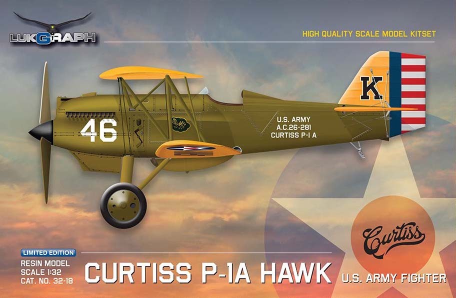 Maquette Lukgraph Curtiss P-1A Hawk- 1/32 - Maquette d'avion