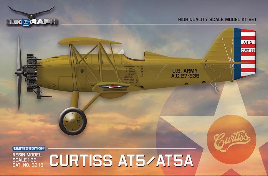 Maquette Lukgraph Curtiss AT5 / 5A- 1/32 - Maquette d'avion