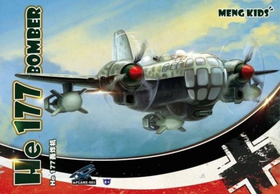 Maquette Meng Model Heinkel He-177 Bomber Meng Modèle Enfants Série C