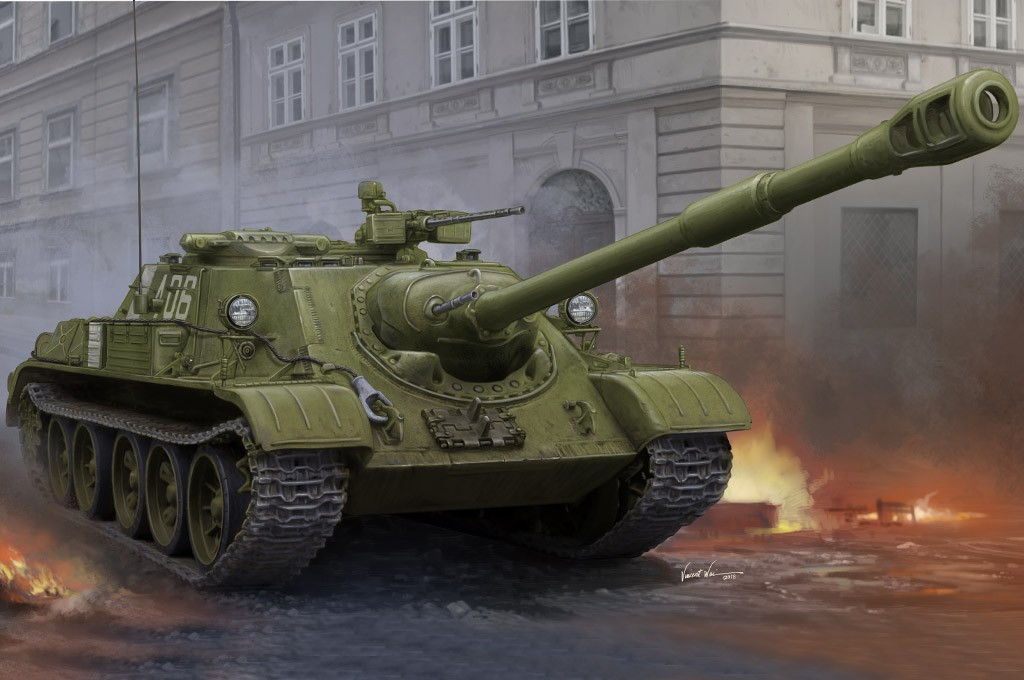 Maquette Hobby Boss Destructeur de chars soviétique SU-122-54- 1/35 -
