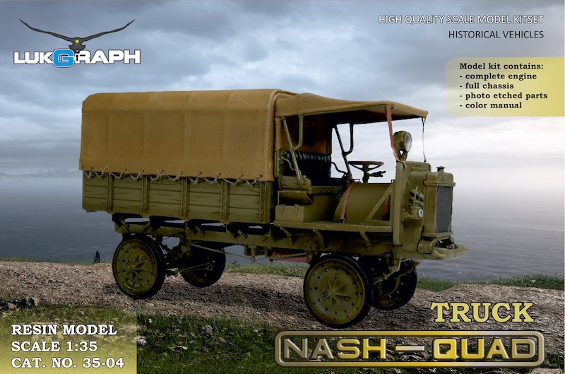 Maquette Lukgraph Camion Nash-Quad- 1/35 - Maquette militaire