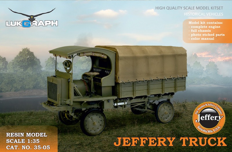 Maquette Lukgraph Jeffery Truck- 1/35 - Maquette militaire