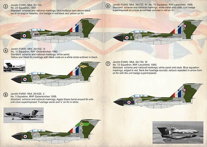 Print Scale Décal Gloster Javelot Mk-4 Partie 31. Javelot F (AW) Mk4