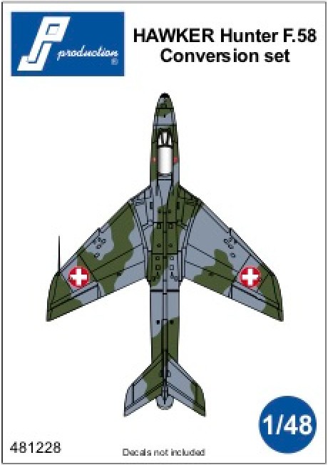  PJ Productions Conversion Hawker Hunter F.58 (conçu pour être utilisé