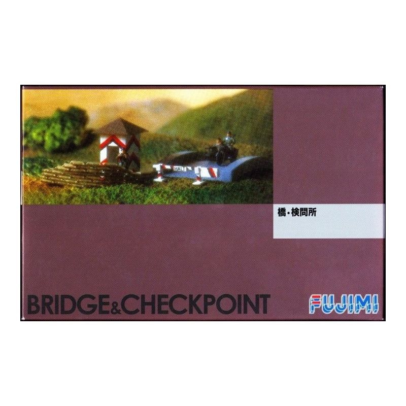 Maquette Fujimi Bridge Et Checkpoints 1/76- 1/76 - Maquettes