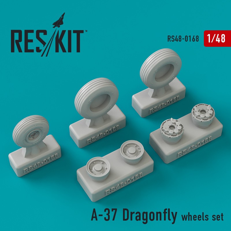  ResKit Cessna A-37A / A-37B jeu de roues Dragonfly (conçu pour être u