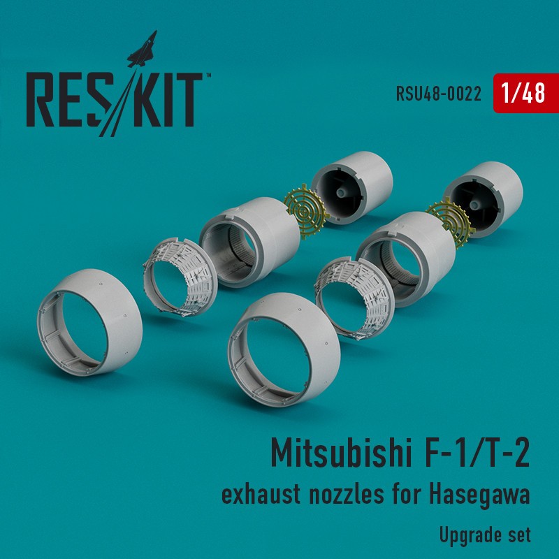  ResKit Buses d'échappement Mitsubishi F-1 / T-2 (conçus pour être uti