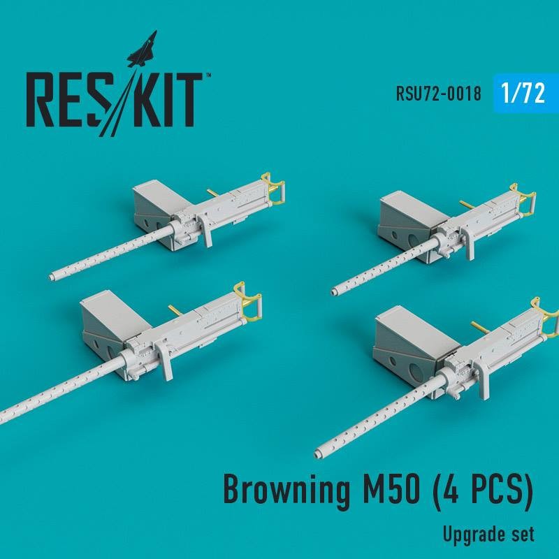  ResKit Browning M50 (4 PCS)-1/72 - Accessoires