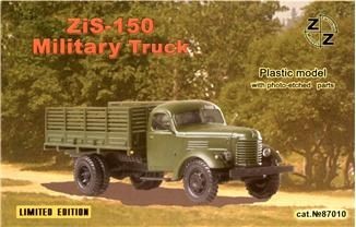 Maquette ZZ Modell Camion militaire ZiS-150- 1/87 - Maquette militair