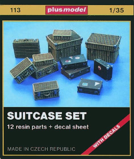 Plus Model Koffer Set- 1/35 - Accessoires
