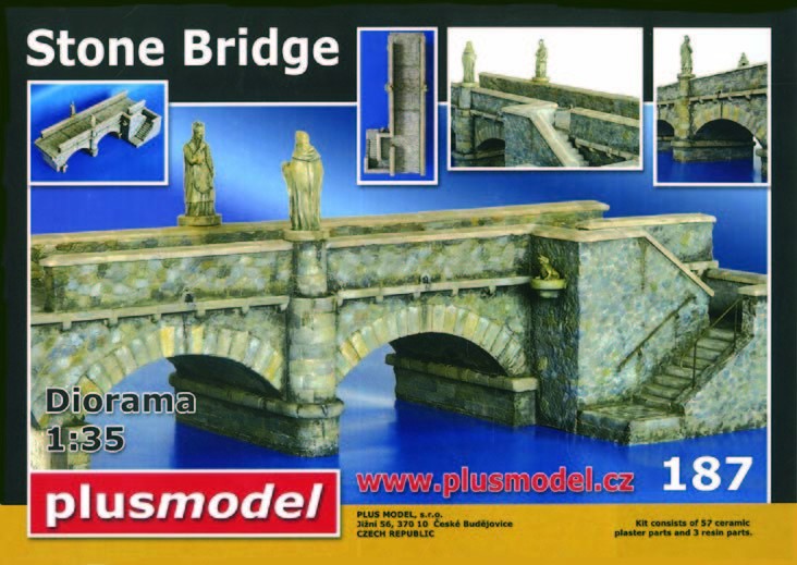  Plus Model Steinbrücke- 1/35 - Accessoires