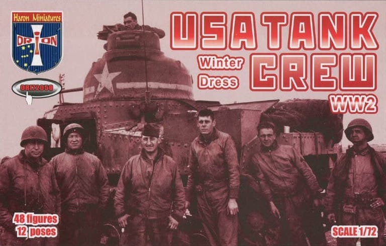 Figurines Orion Figures États-Unis Tank Crew (Winter Dress) WWII-1/72 