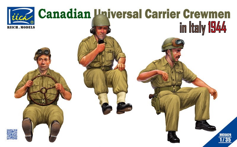 Figurines Riich Membres d'équipage d'un transporteur universel canadie