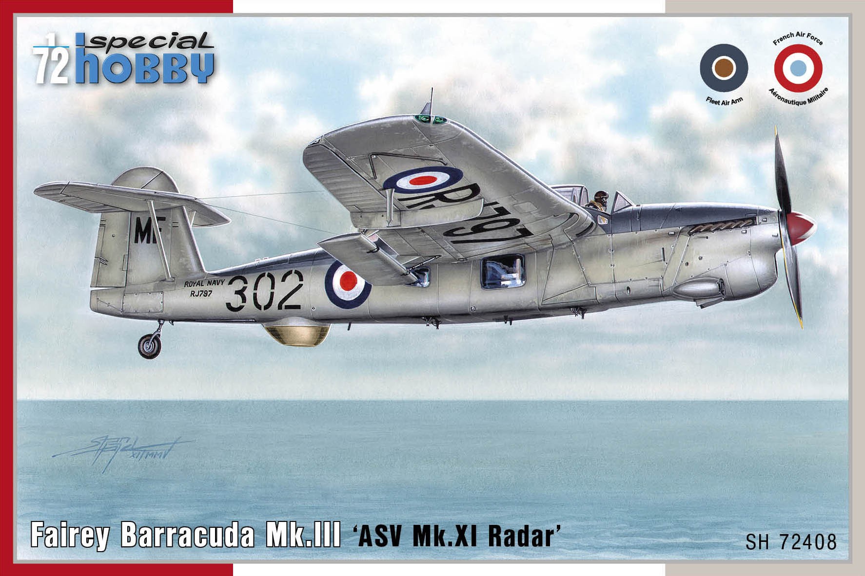  Special Hobby Fairey Barracuda Mk.III 'ASW Mk.XI Radar' Maquette d'un
