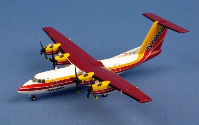 Miniature Herpa Wings Tyrolean Airways De Havilland Canada DHC-7 OE-HL