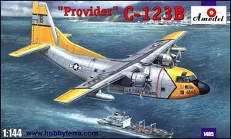 Maquette AModel Avion USAF HC-123B 'Fournisseur'-1/144 - Maquette d'av