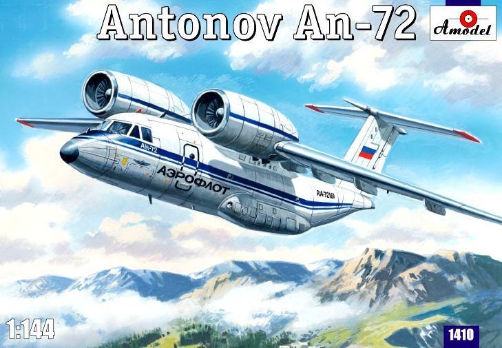 Maquette AModel Antonov An-72-1/144 - Maquette d'avion