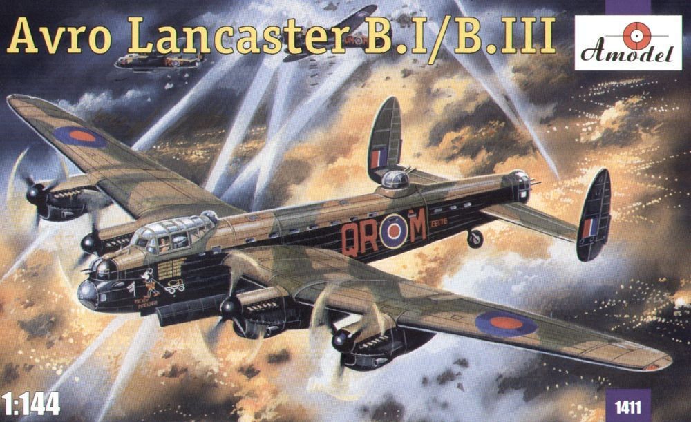 Maquette AModel Avro Lancaster BI / B.III-1/144 - Maquette d'avion