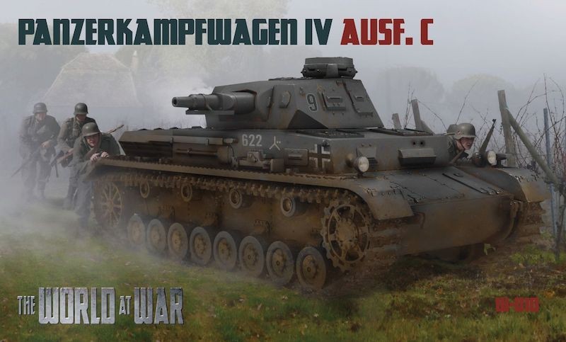 Maquette IBG Pz.Kpfw.IV Ausf.C Série sur le monde en guerre.- 1/76 - 