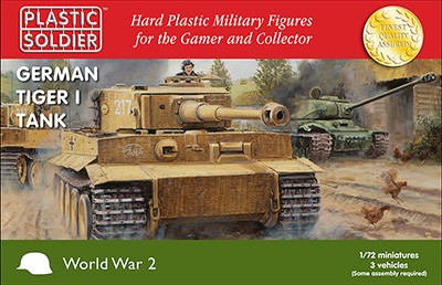 Maquette The Plastic Soldier Company Pz.Kpfw.VI Tiger I Easy Assembly 