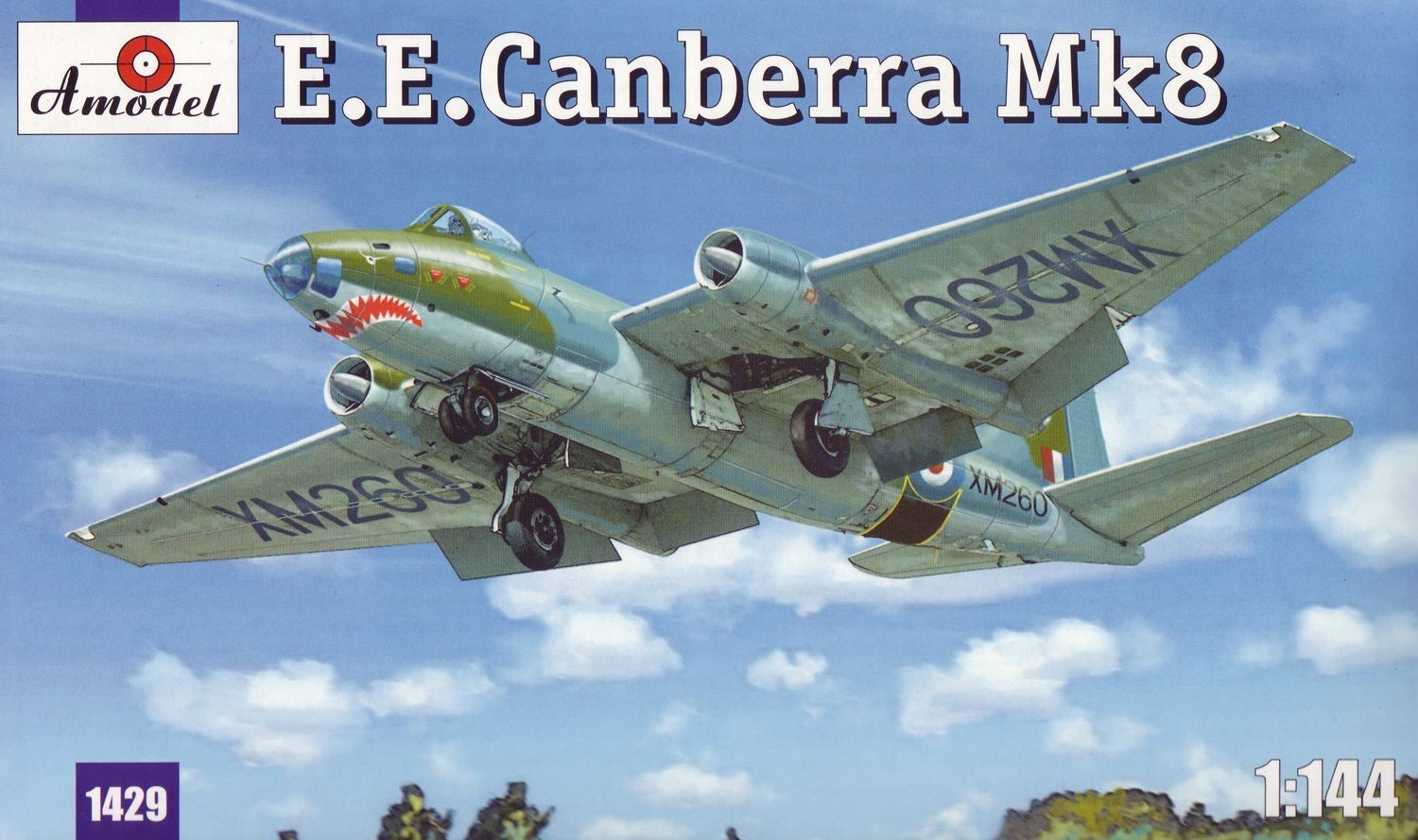Maquette AModel EECanberra Mk.8-1/144 - Maquette d'avion