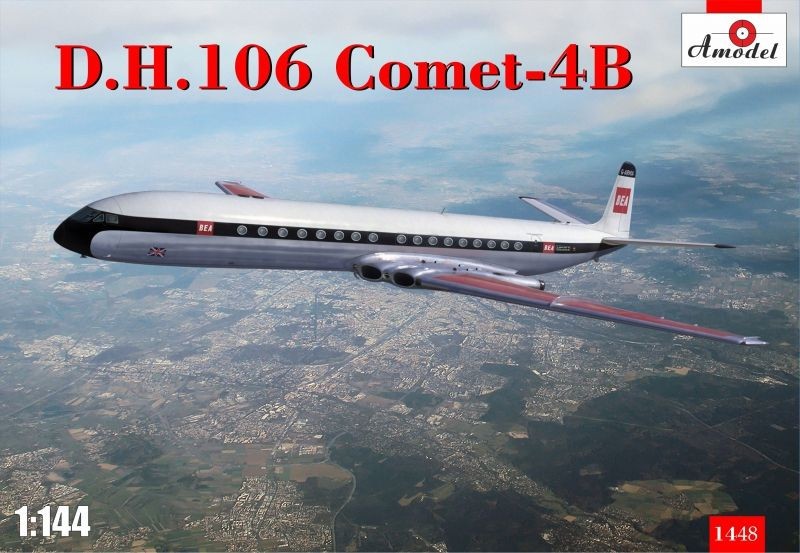 Maquette AModel DH 106 Comet-4B-1/144 - Maquette d'avion