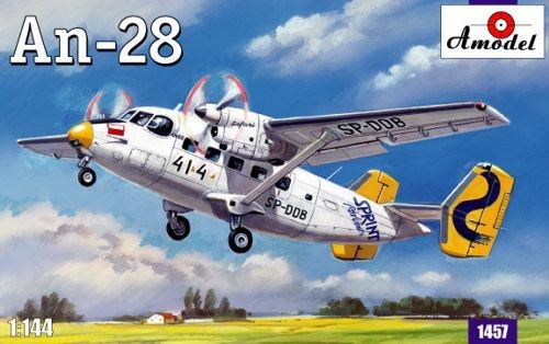 Maquette AModel Antonov An-28-1/144 - Maquette d'avion