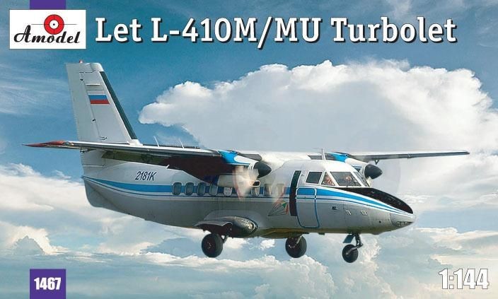 Maquette AModel Soit L-410M / MU Turbolet-1/144 - Maquette d'avion