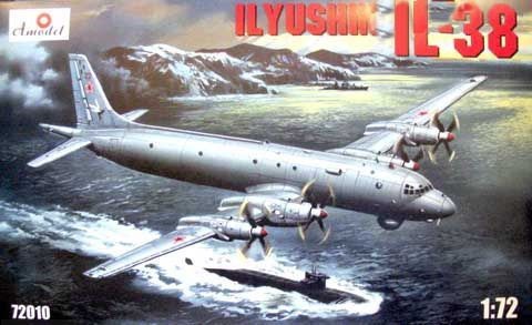 Maquette AModel Ilyushin IL-38 / IL-38N-1/72 - Maquette d'avion