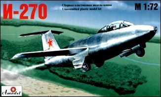 Maquette AModel I-270 intercepteur soviétique-1/72 - Maquette d'avion