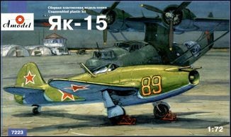 Maquette AModel Yakovlev Yak-15 chasseur à réaction soviétique.Relea q