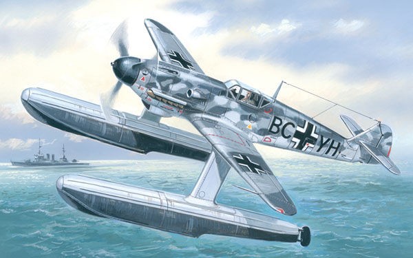 Maquette AModel Messerschmitt Bf-109W Ger.Combattant de la seconde gue