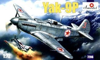 Maquette AModel Yakovlev Yak-9P chasseur soviétique-1/72 - Maquette d'