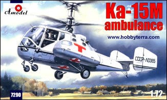 Maquette AModel Ambulance Kamov Ka-15M-1/72 - Maquette d'avion