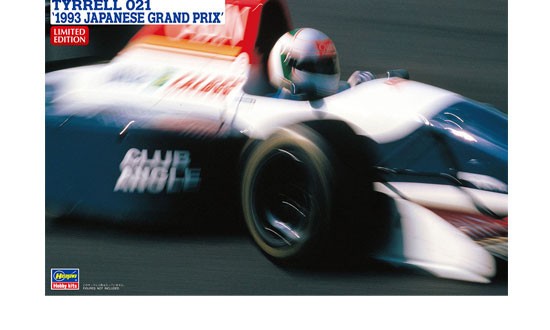 Maquette Hasegawa TYRREL 021 1993 Grand Prix du Japon- 1/24 - Maquett