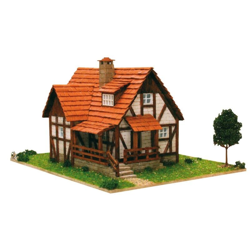  Block Cuit Mini Maison Alphine- - Maquette de bâtiment