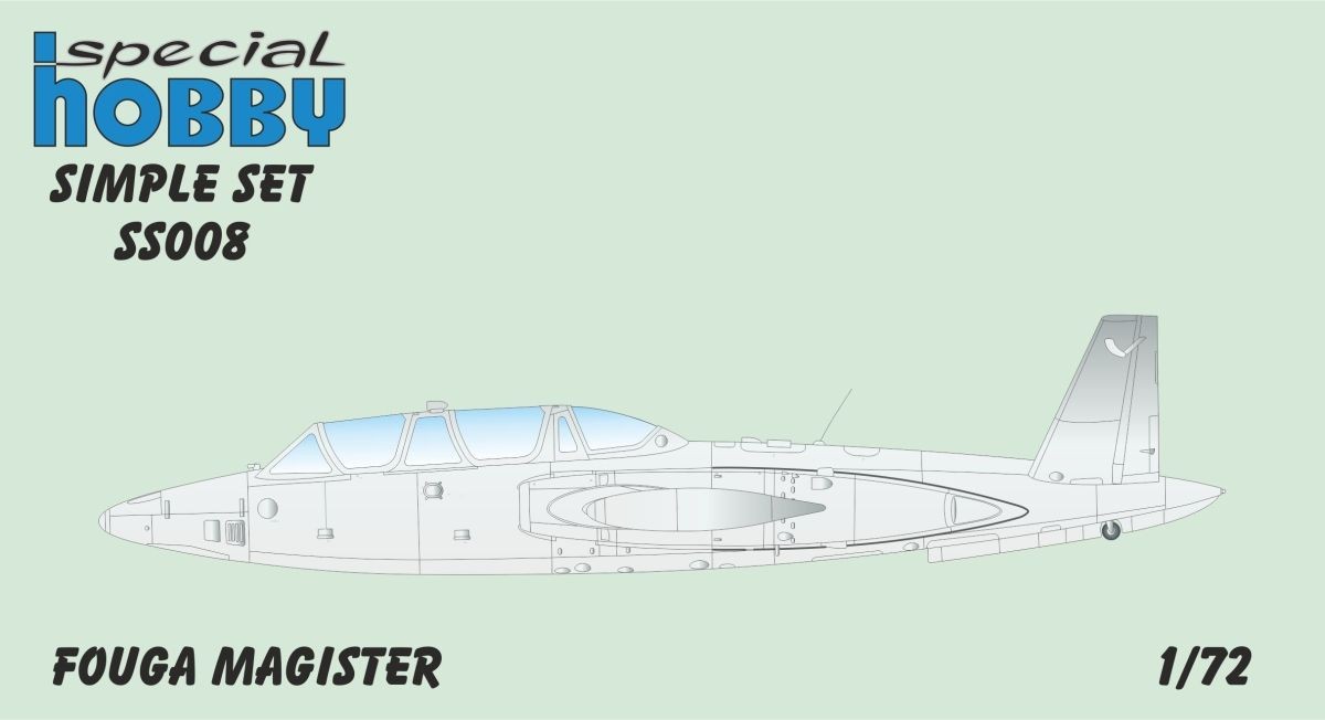 Maquette Special Hobby Fouga Magister Simple Set-1/72 - Maquettes