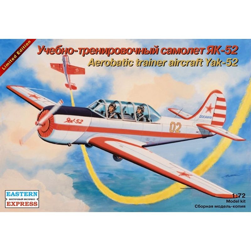 Miniature Eastern Express Yakovlev Yak-52 1/72-1/72 - Miniature d'avio