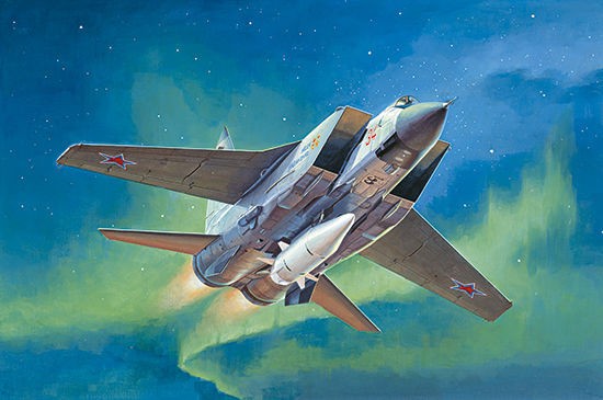 Maquette Trumpeter MiG-31BM.w / KH-47M2-1/72 - Maquette d'avion