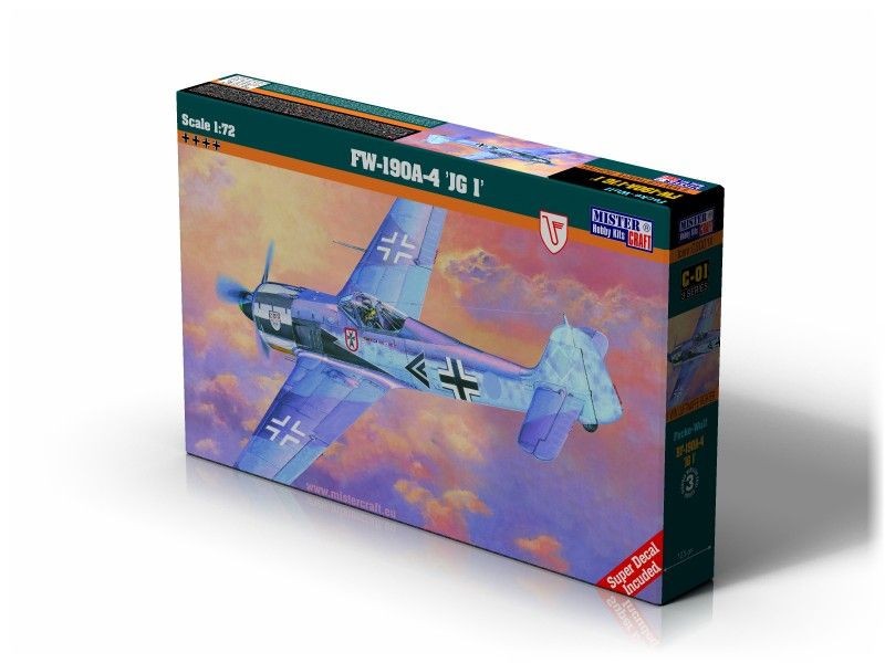 Maquette MisterCraft Fw-190A-4-1/72 - Maquettes