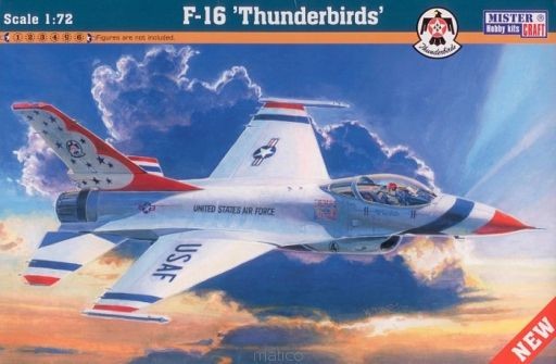 Maquette MisterCraft F-16A Thunderbirds-1/72 - Maquettes