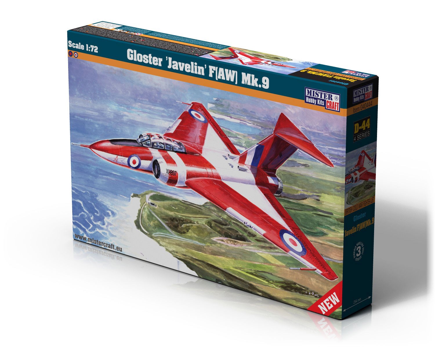 Maquette MisterCraft GlosterJavelin F (AW) MK.9-1/72 - Maquettes
