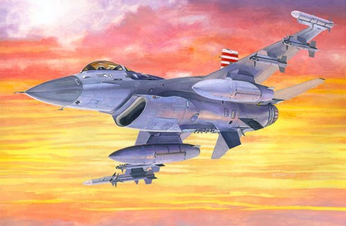 Maquette MisterCraft F-16C-25 Viper-1/72 - Maquettes