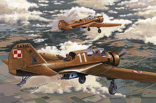 Maquette MIRAGE HOBBY PZL - 23 A KARAS (première version)- 1/48 - Maq