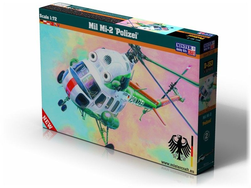 Maquette MisterCraft Mi-2 Polizei-1/72 - Maquettes