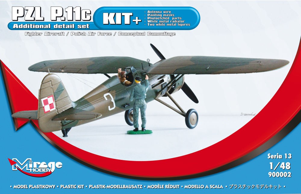 Maquette MIRAGE HOBBY Armée de l'air polonaise (KIT +) de l'avion de c