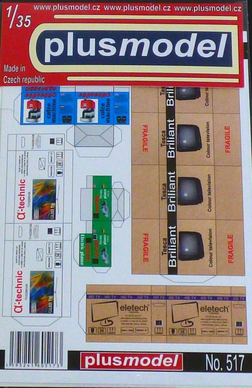  Plus Model Box commercial II- 1/35 - Accessoires